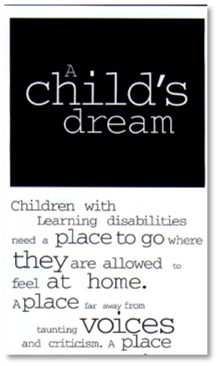 Direct marketing envelope a child dream